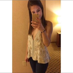 Free People embellished top